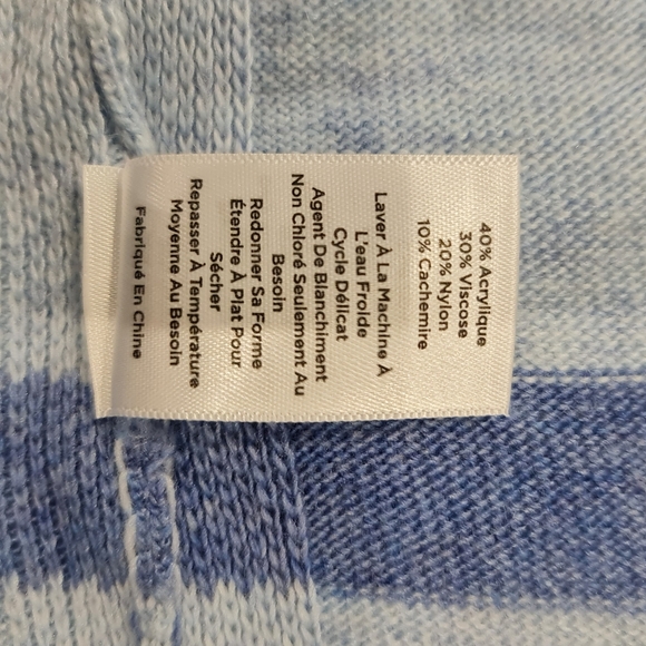 Talbots Poncho Cream Size XS/S NWT - Picture 3 of 3